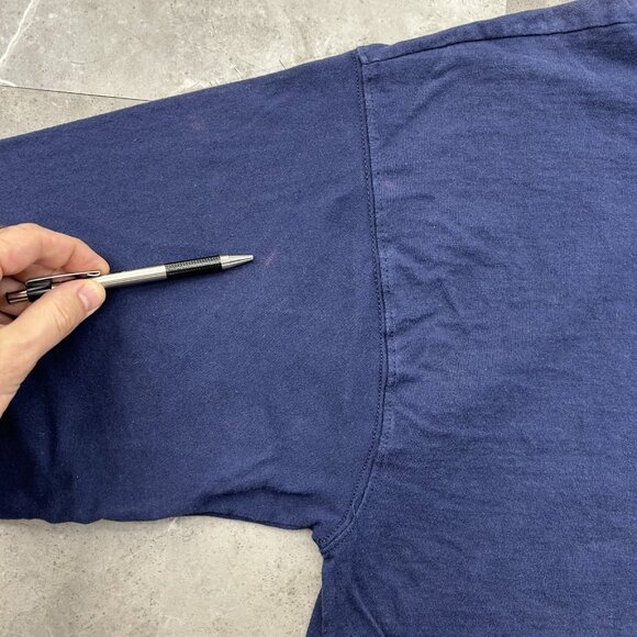 Vintage Wilson Mock Neck Shirt Mens Large Long Sleeve Baseball Pro 5000 - Picture 9 of 13